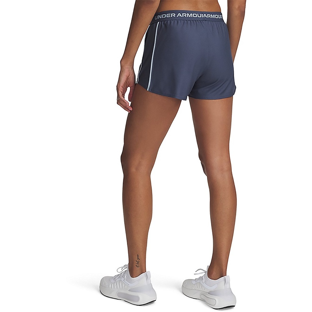 Under Armour Women's UA Tech™ Play Up Shorts Navy Blue - Size Large - Picture 3 of 12